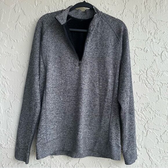 LULULEMON Engineered Warmth 1/4 Zip Long Sleeve Men Medium - Picture 3 of 9